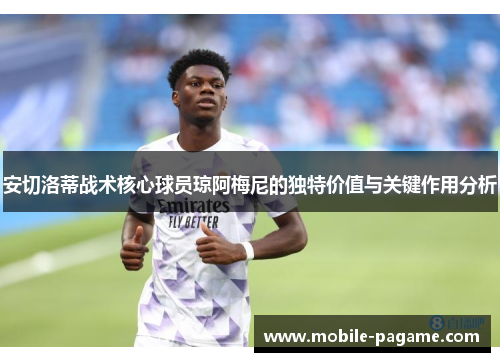 安切洛蒂战术核心球员琼阿梅尼的独特价值与关键作用分析