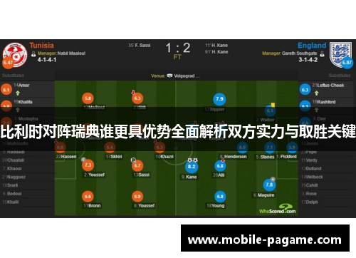 比利时对阵瑞典谁更具优势全面解析双方实力与取胜关键